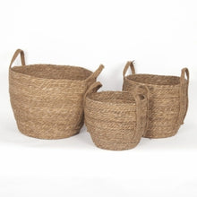 Round Maise Baskets Natural