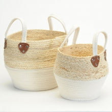  Round Maize and Cotton Baskets